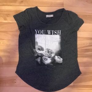 3/20🪄 Abercrombie “You Wish” Kids Shirt